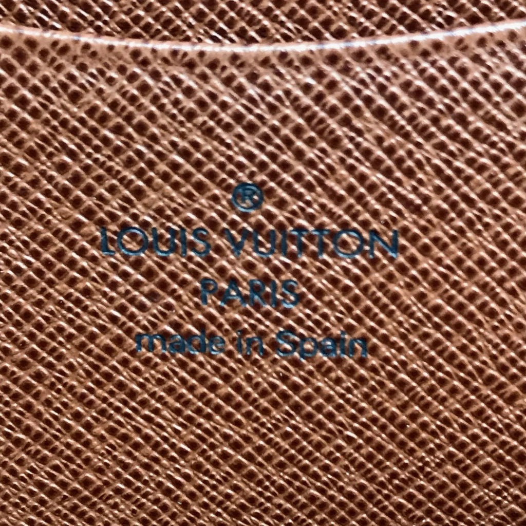 Louis Vuitton Brown Monogram Long Wallet