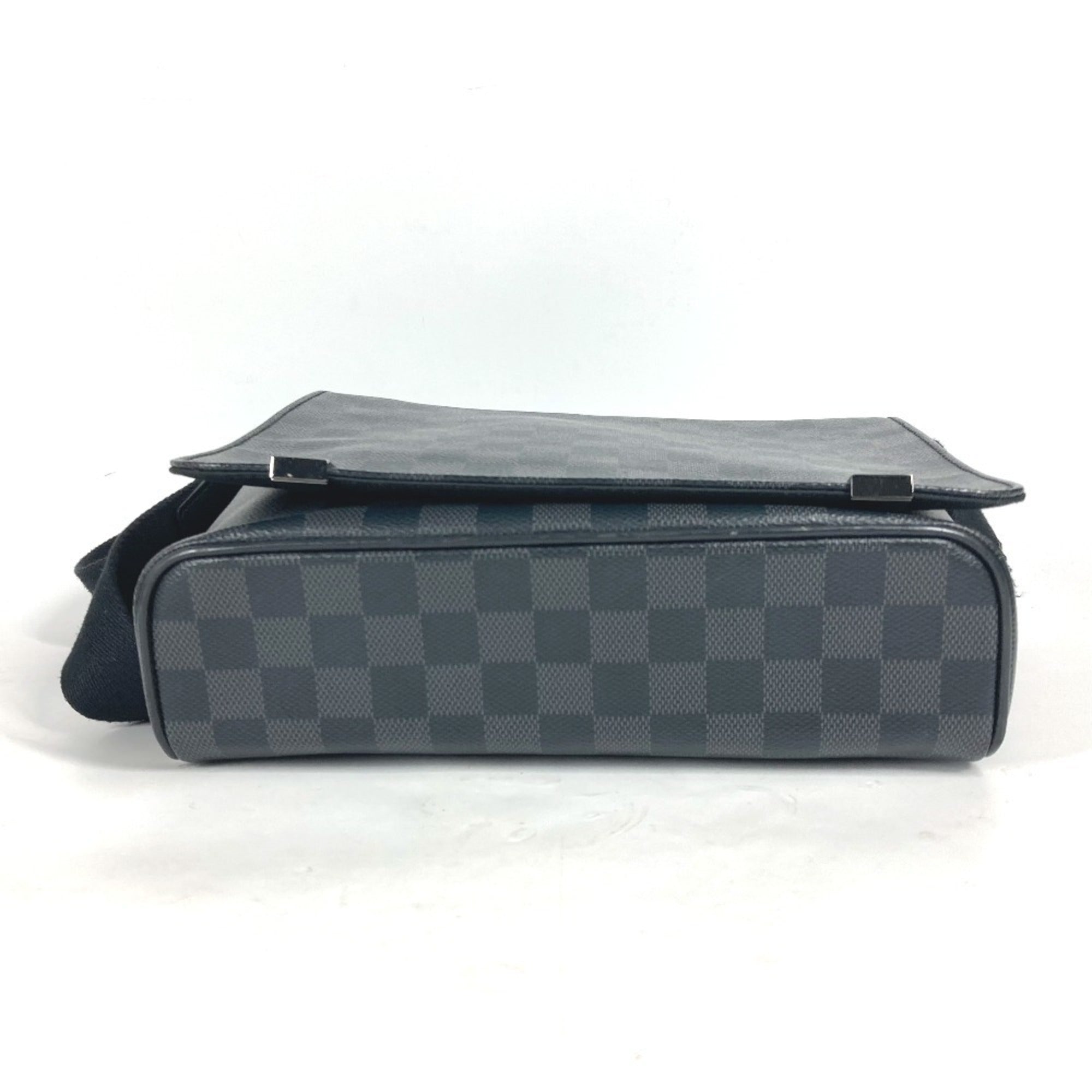 Louis Vuitton Black Damier Graphite Shoulder Bag