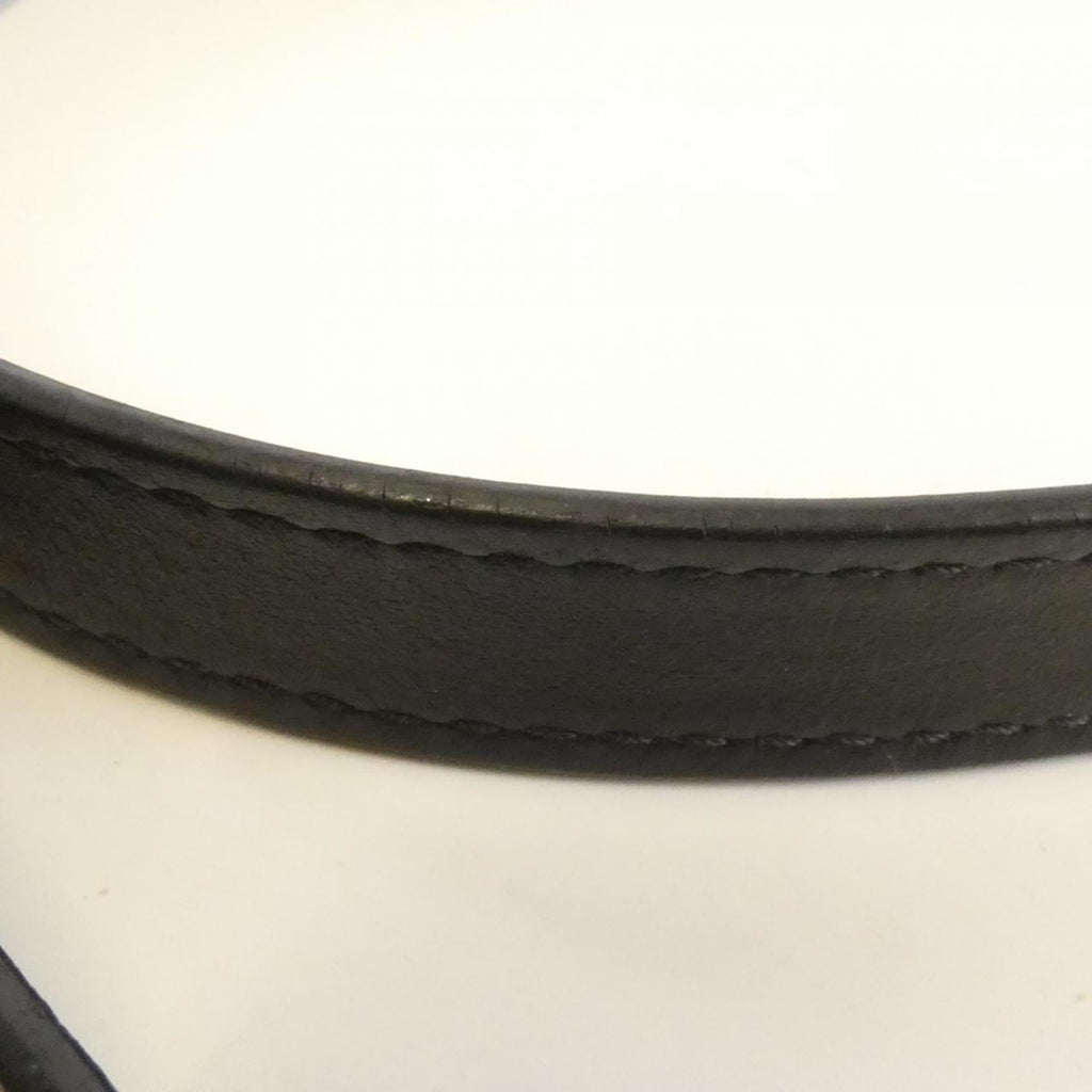 Louis Vuitton Black Leather Shoulder Bag