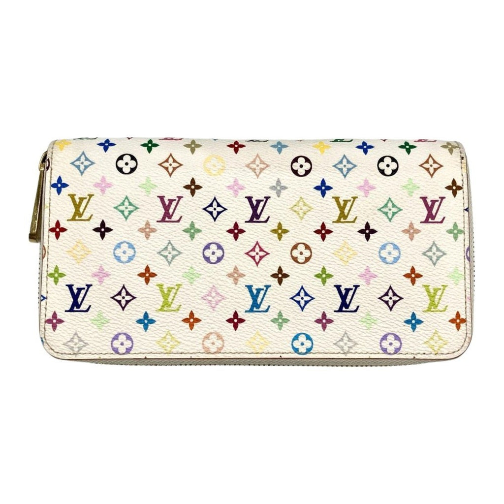 Louis Vuitton Blanc Monogram Multicolore Coin Purse/Coin Case