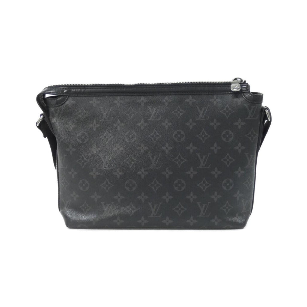 Louis Vuitton Black Coated Canvas Shoulder Bag