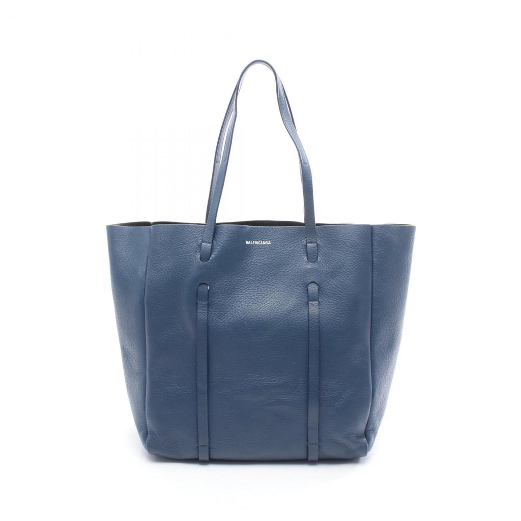 Balenciaga Blue Leather Tote