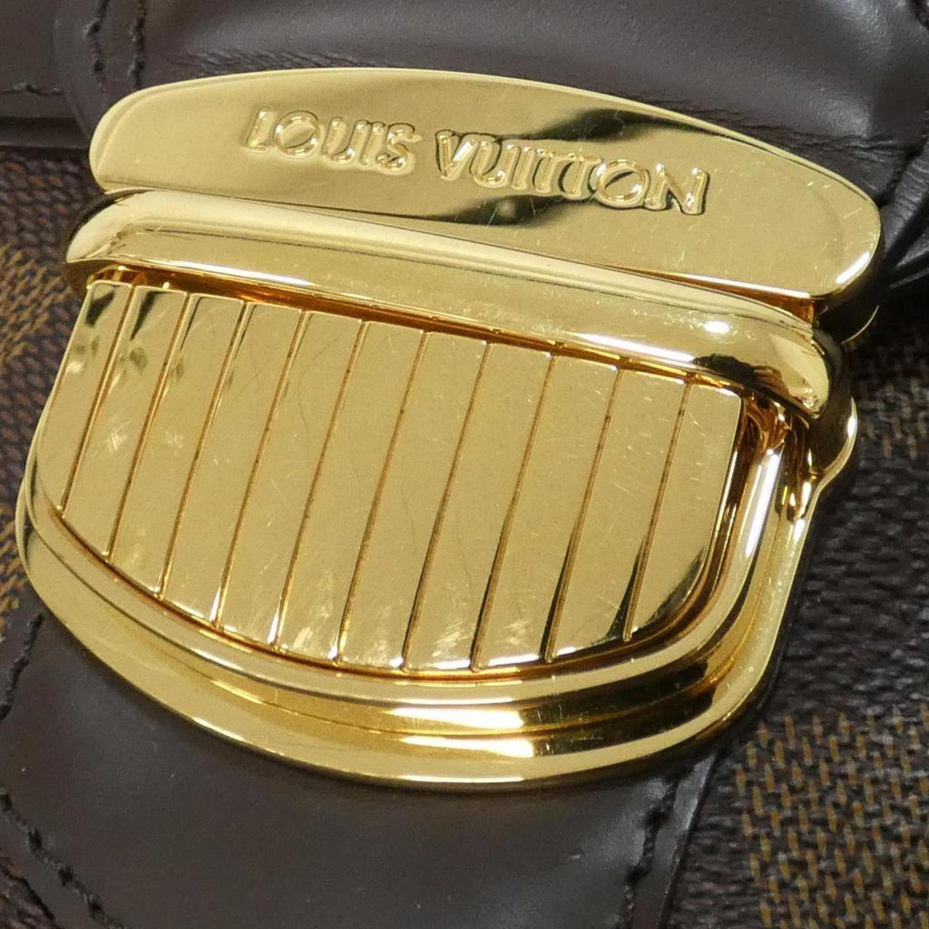 Louis Vuitton Damier Ebene Coated Canvas Handbag