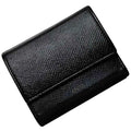 Celine Black Leather Wallet (Tri-Fold)