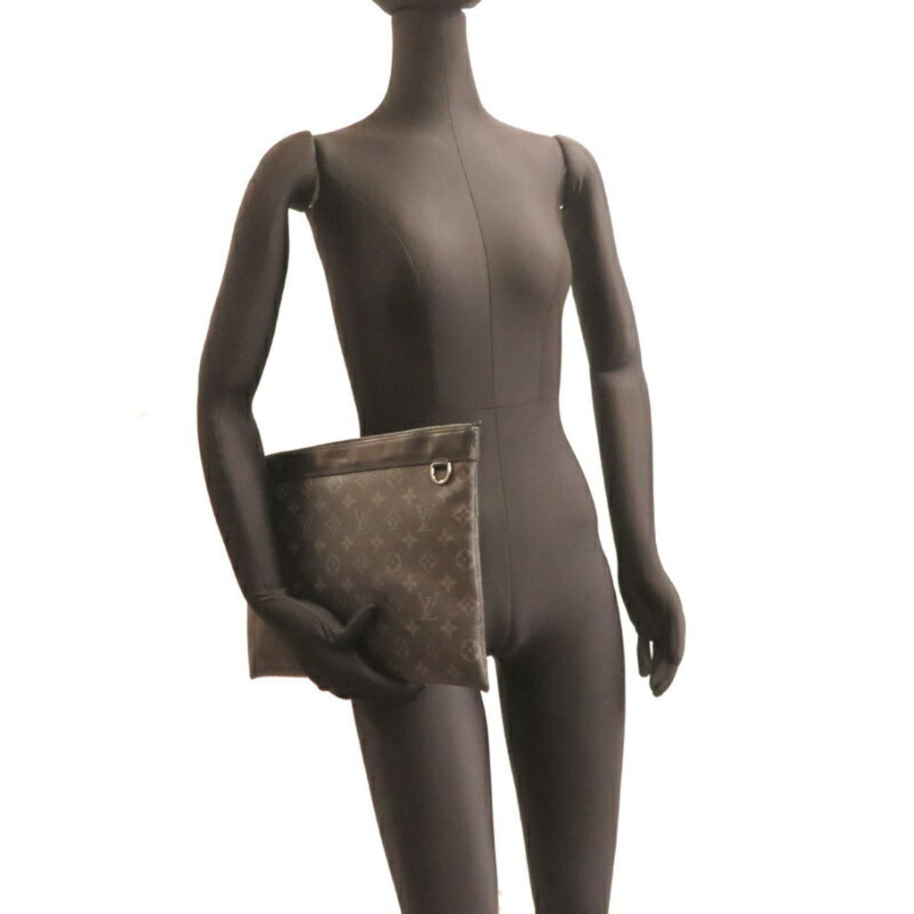 Louis Vuitton Black Monogram Eclipse Monogram Eclipse Clutch Bag