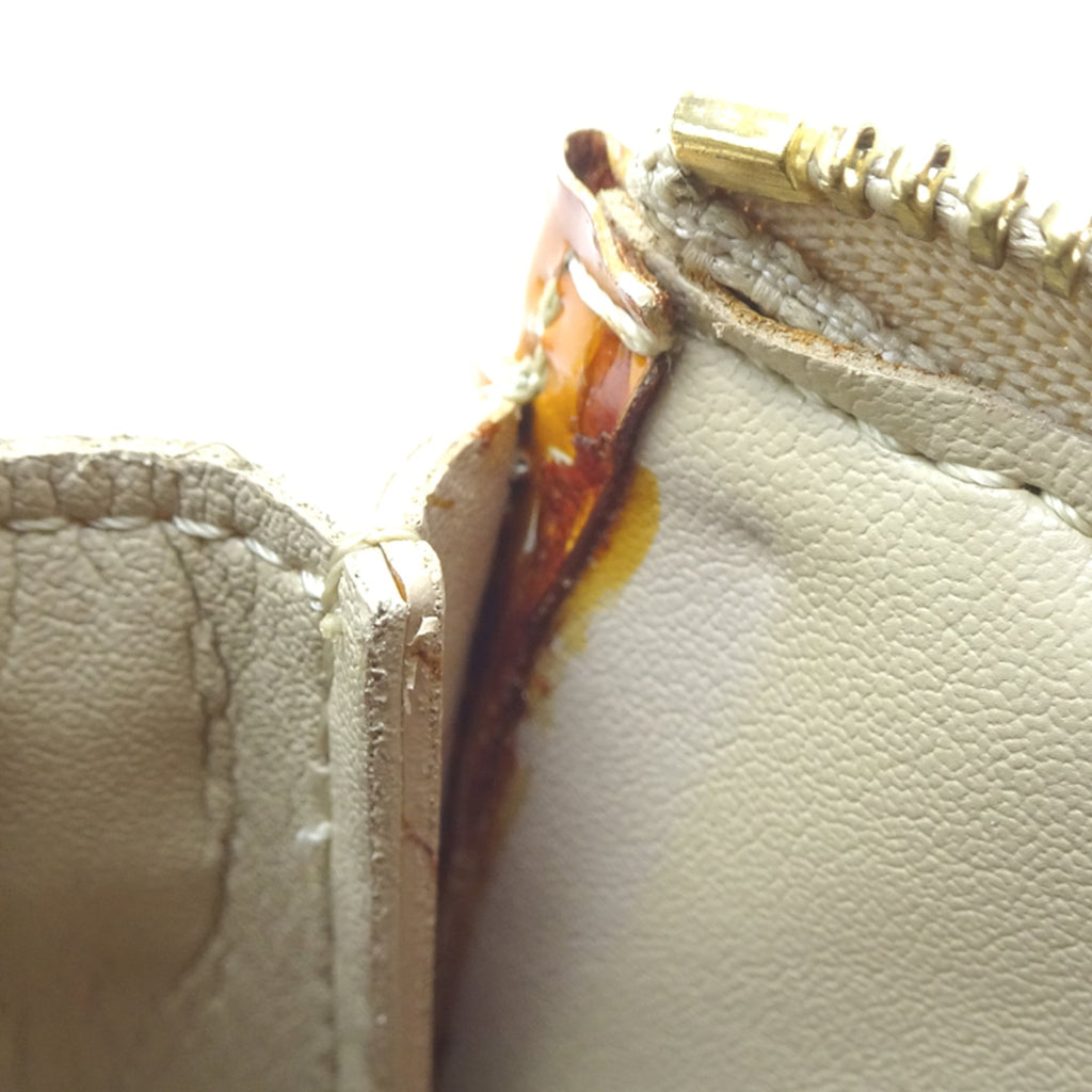 Louis Vuitton Yellow Monogram Vernis Pouch