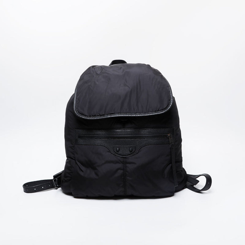 Balenciaga Black Nylon Backpack