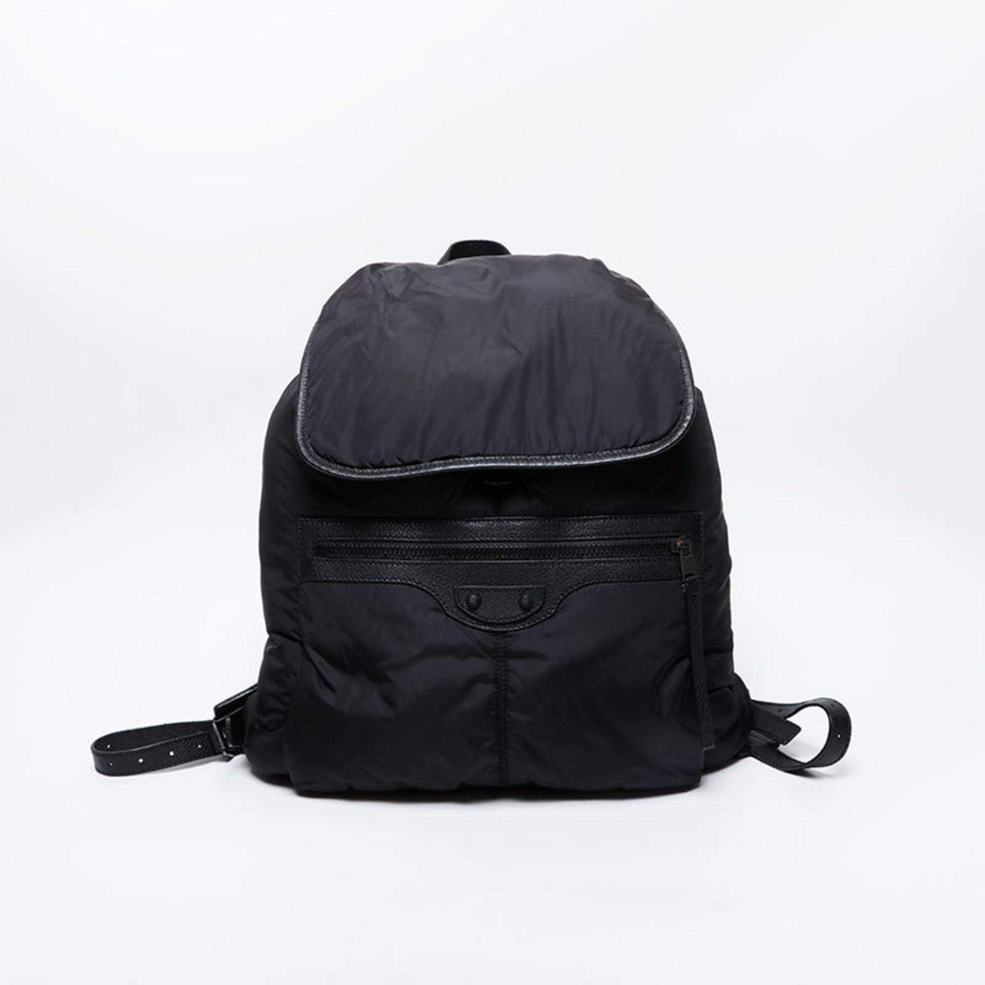 Balenciaga Black Nylon Backpack