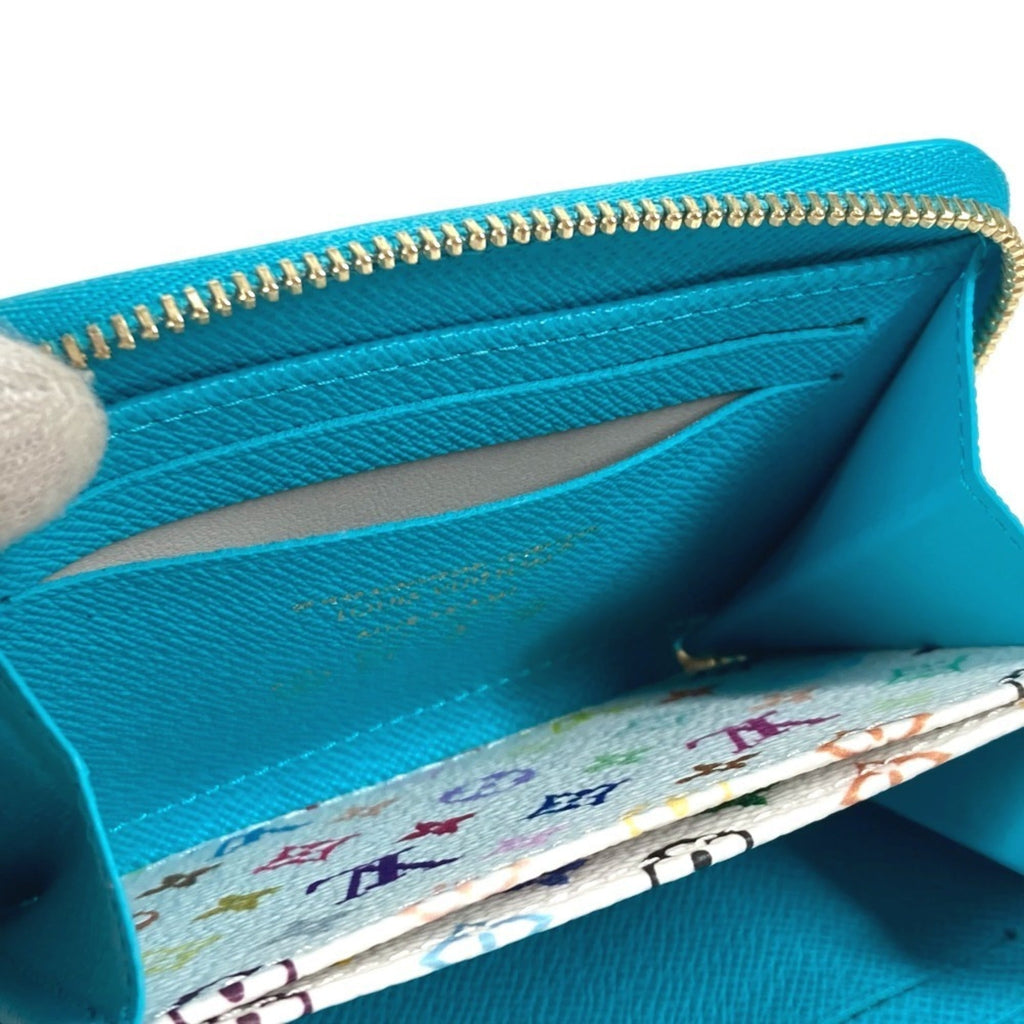 Louis Vuitton Epi Blue Epi Leather Coin Purse/Coin Case
