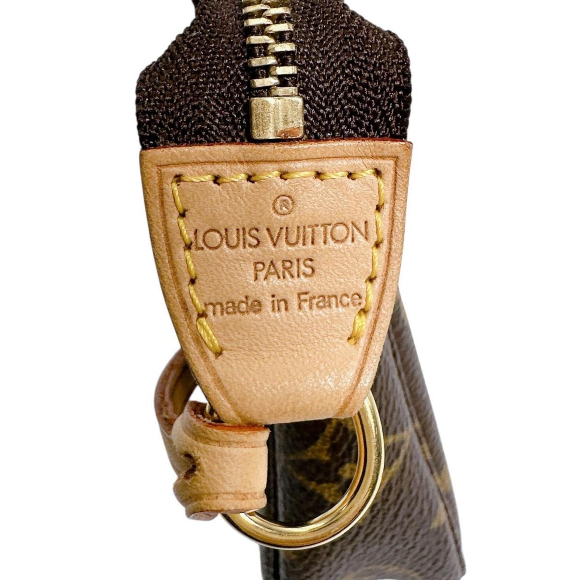 Louis Vuitton Brown Monogram Canvas Pouch