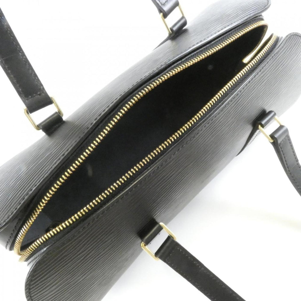 Louis Vuitton Black Leather Handbag