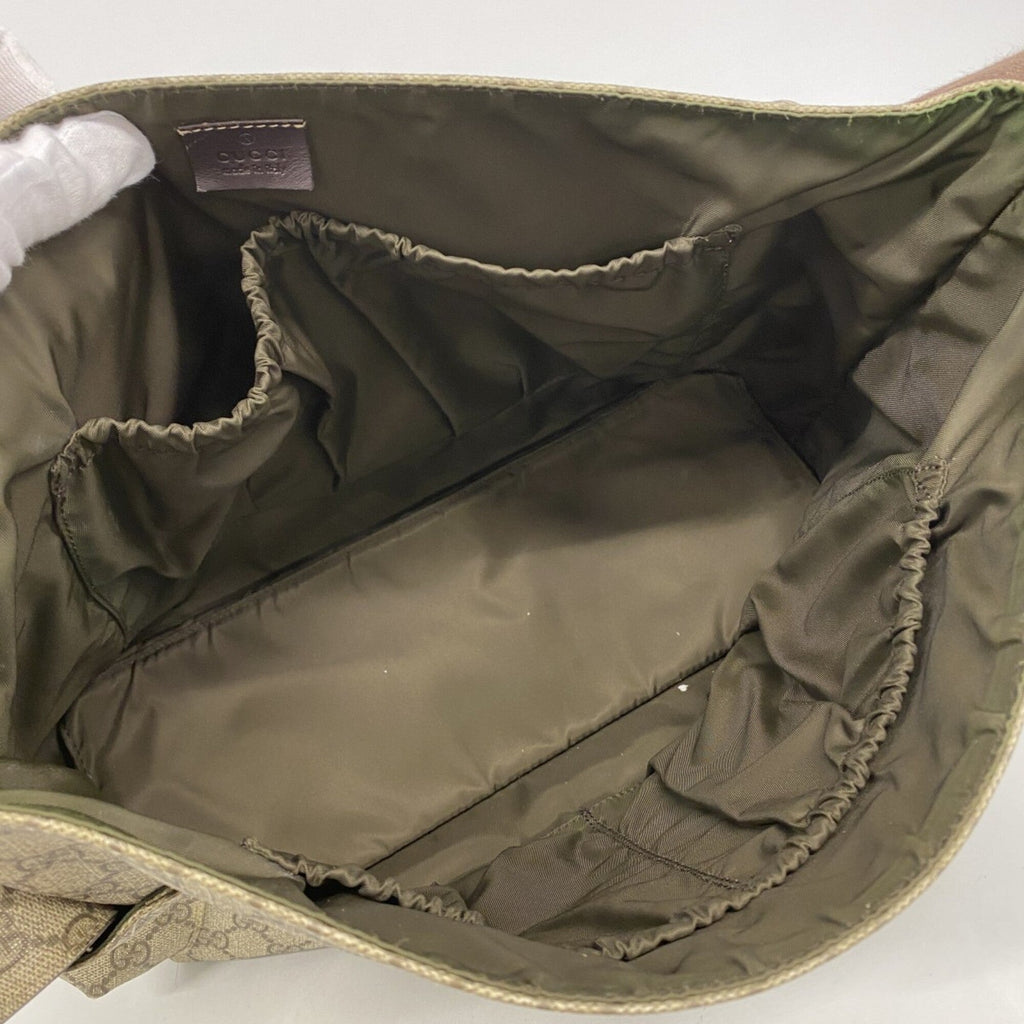 Gucci Brown Pvc Shoulder Bag (Pre-Owned)