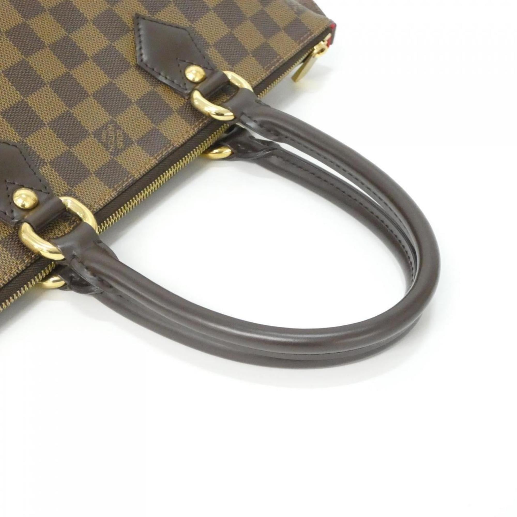 Louis Vuitton Ebene Coated Canvas Handbag