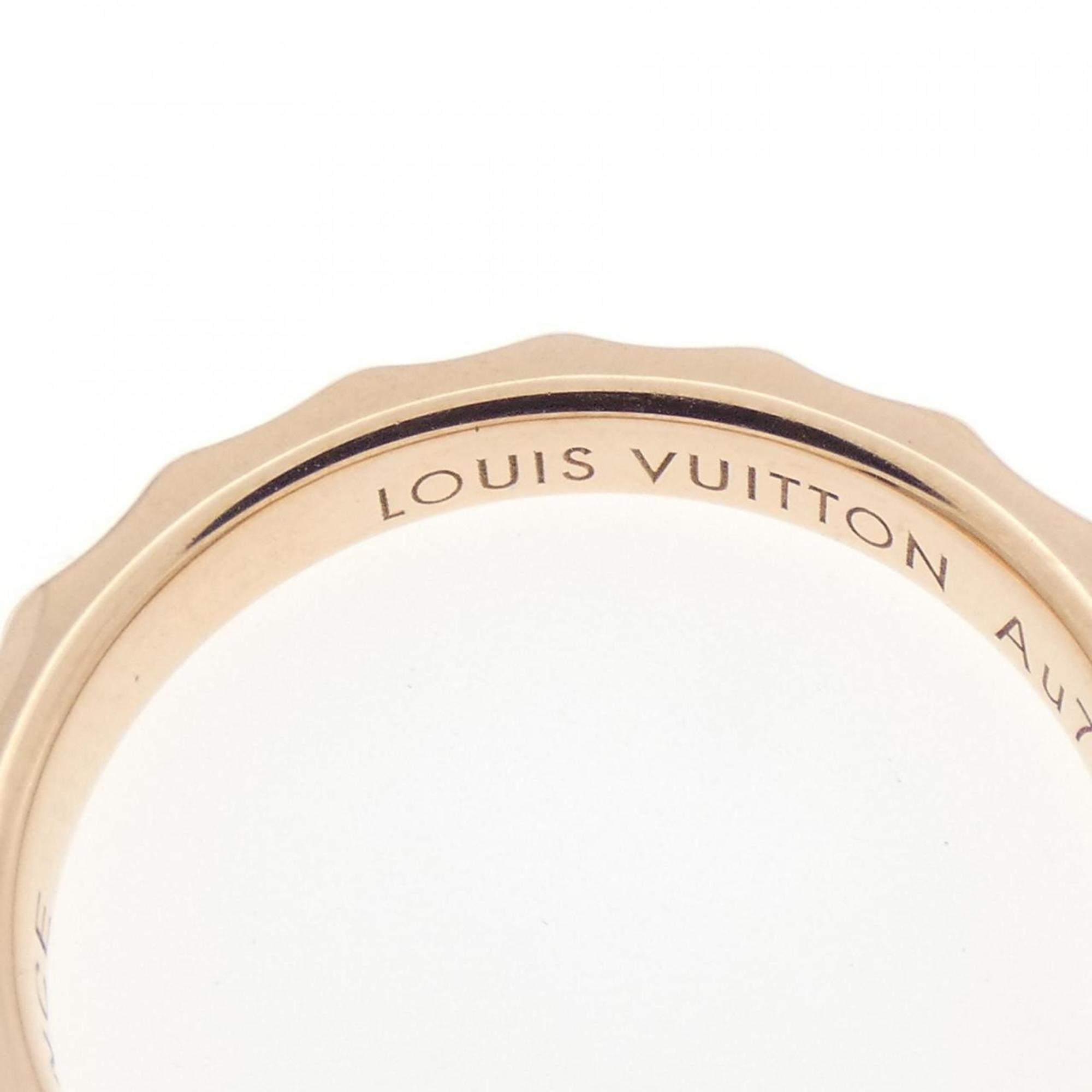 Louis Vuitton Pink Gold Pink Gold (18K) Band Ring