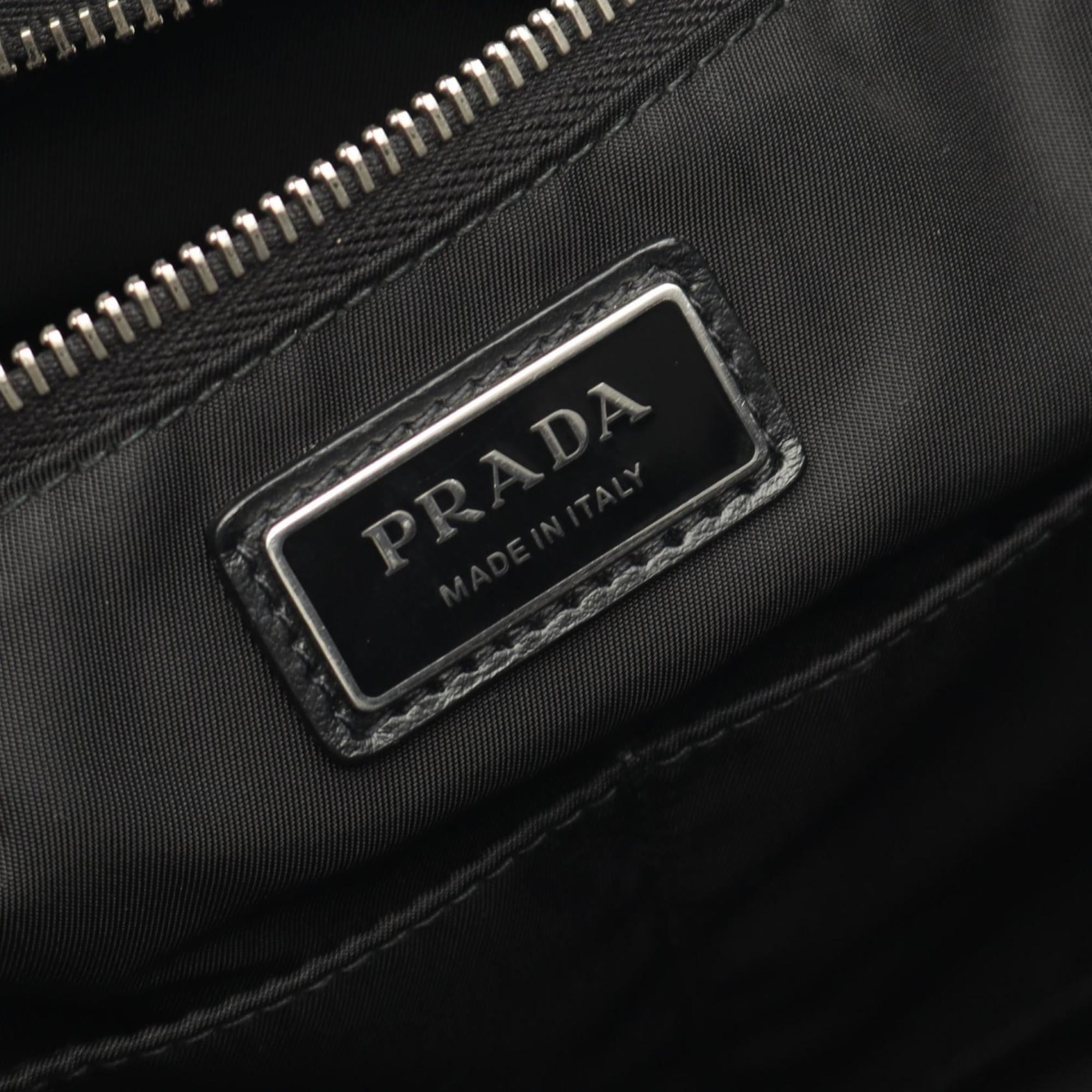Prada Black Nylon Tote Bag