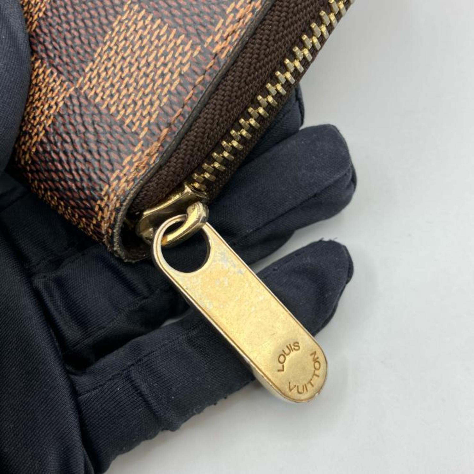 Louis Vuitton Brown Damier Canvas Damier Canvas Long Wallet