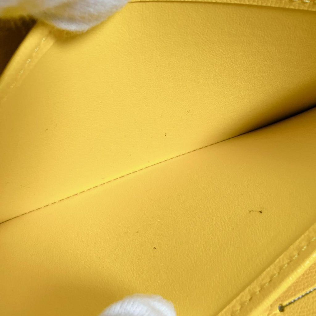 Louis Vuitton Monogram Empreinte Yellow Monogram Empreinte Long Wallet
