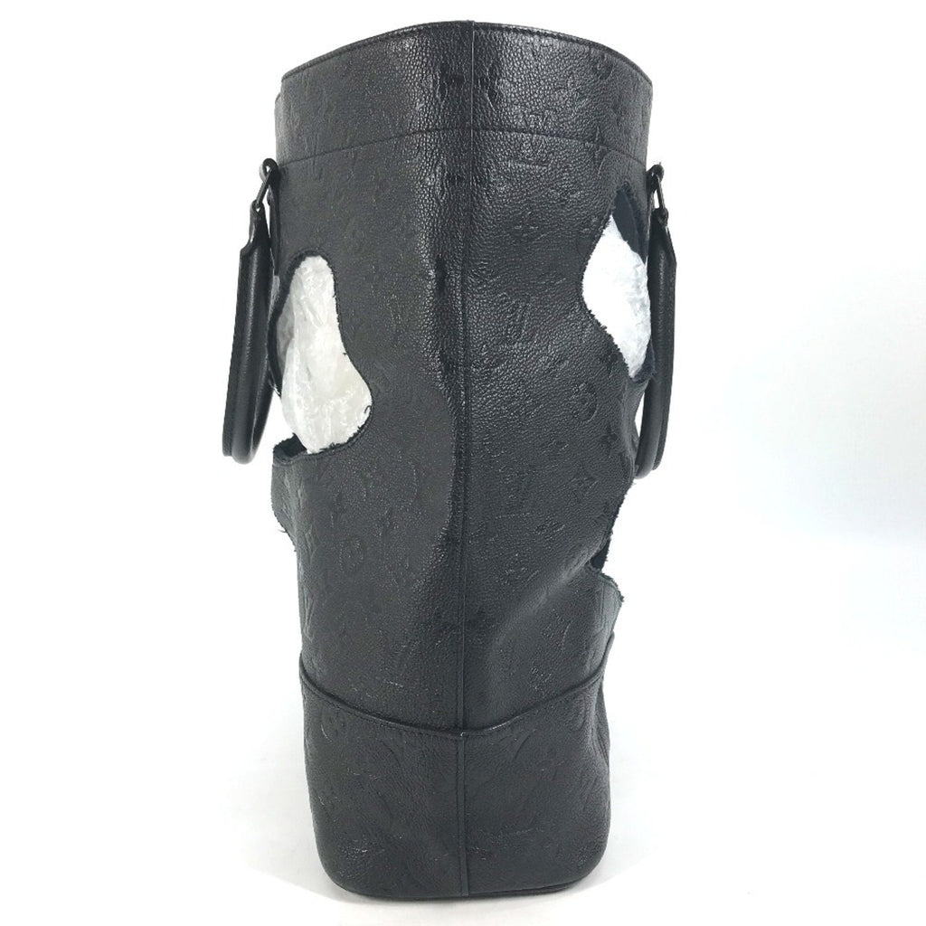 Louis Vuitton Black Noir Monogram Empreinte Shoulder Bag Tote Bag
