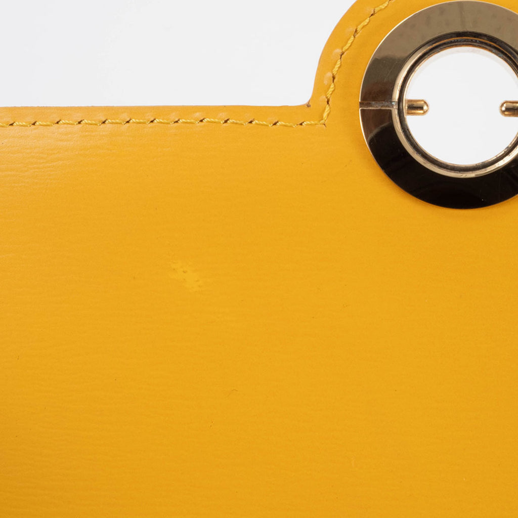 Louis Vuitton Yellow Epi Leather Pochette Shoulder Bag