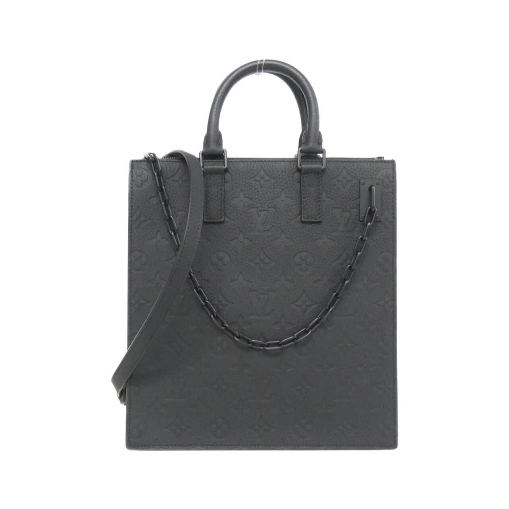 Louis Vuitton Taurillon Black Leather Handbag