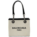 Balenciaga Black Canvas Handbag Shoulder Bag Tote