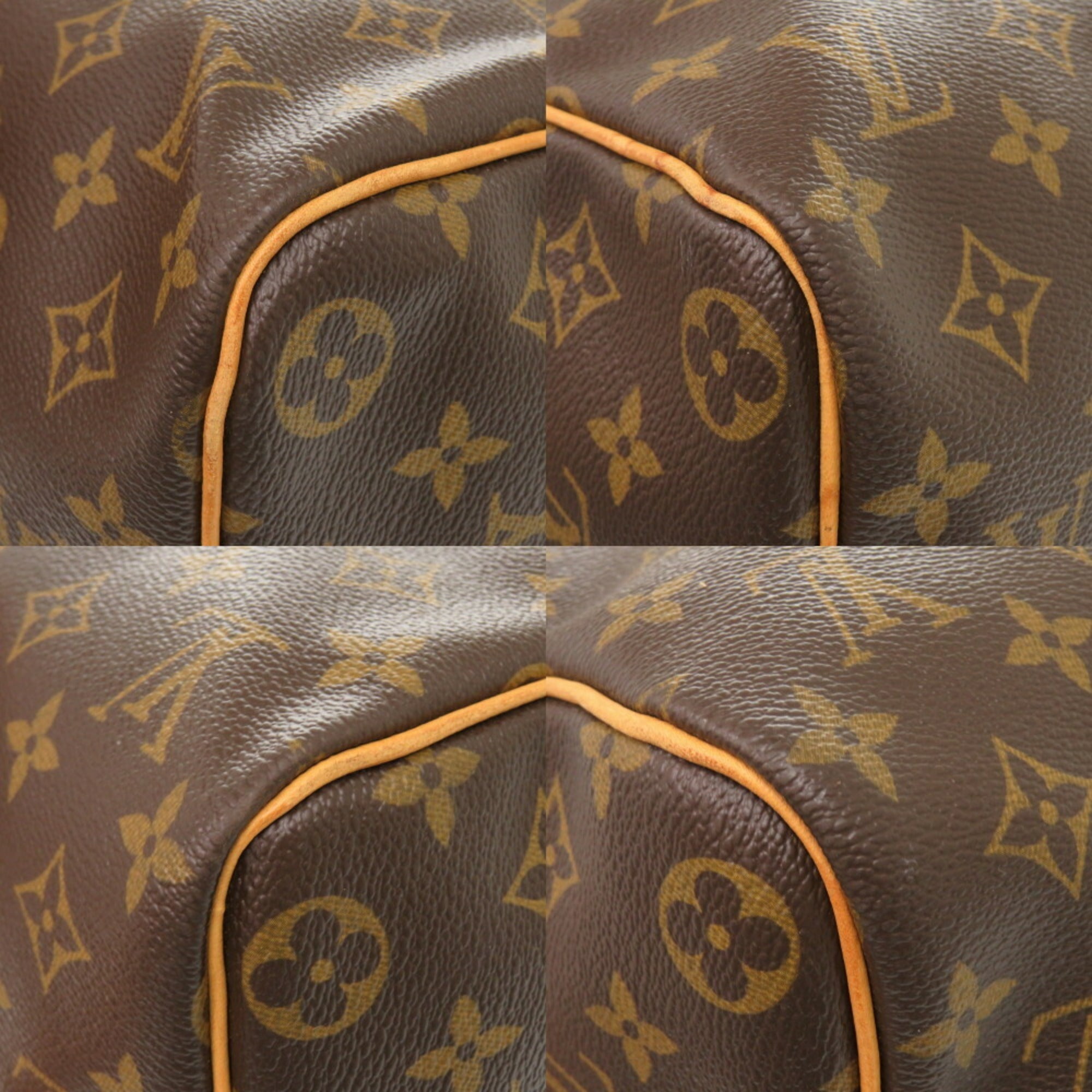 Louis Vuitton Brown Monogram Boston Bag