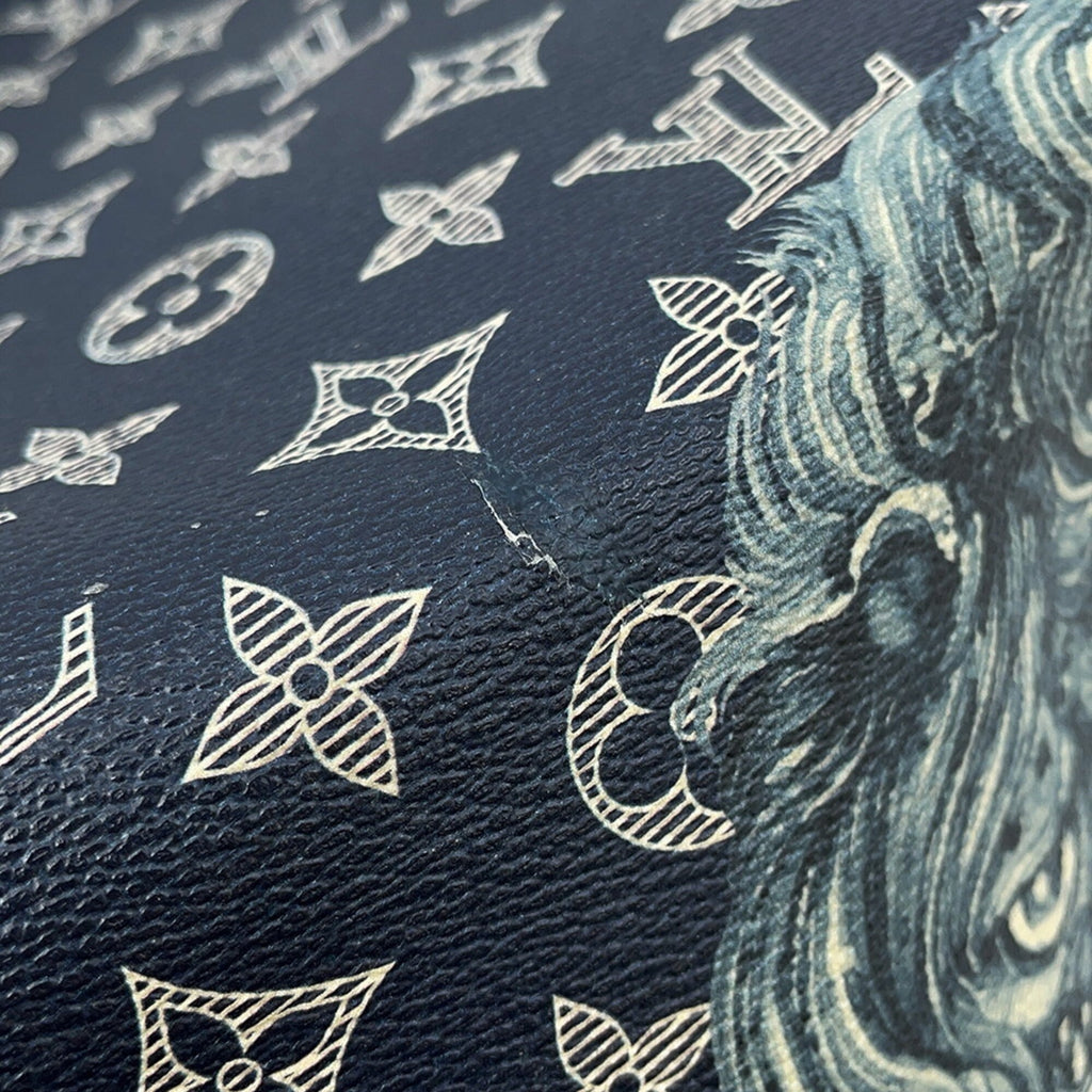Louis Vuitton Monogram Savane Navy Handbag Shoulder Bag