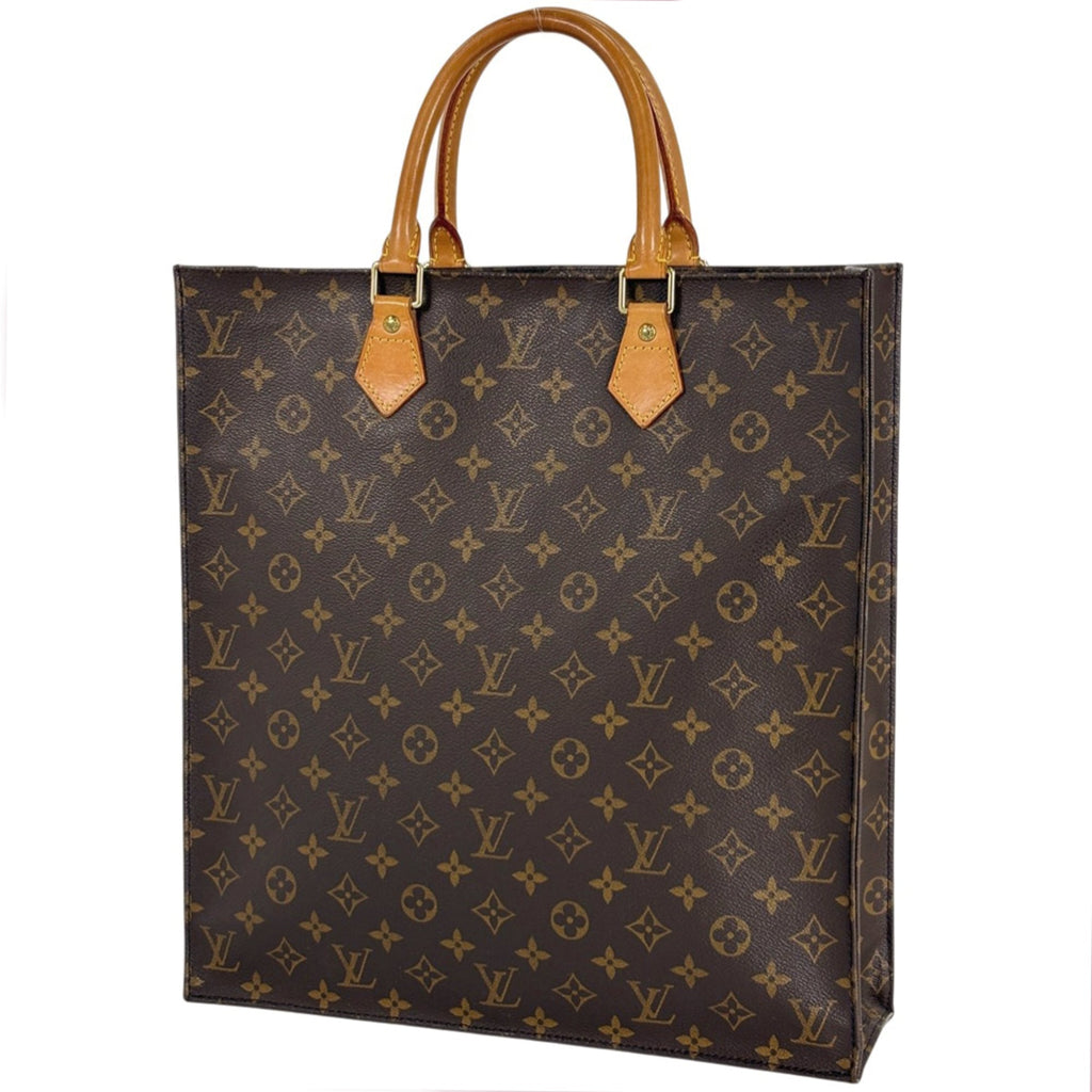 Louis Vuitton Brown Monogram Handbag Tote Bag