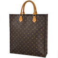 Louis Vuitton Brown Monogram Handbag Tote Bag