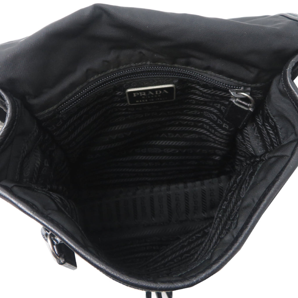 Prada Black Nylon Shoulder Bag