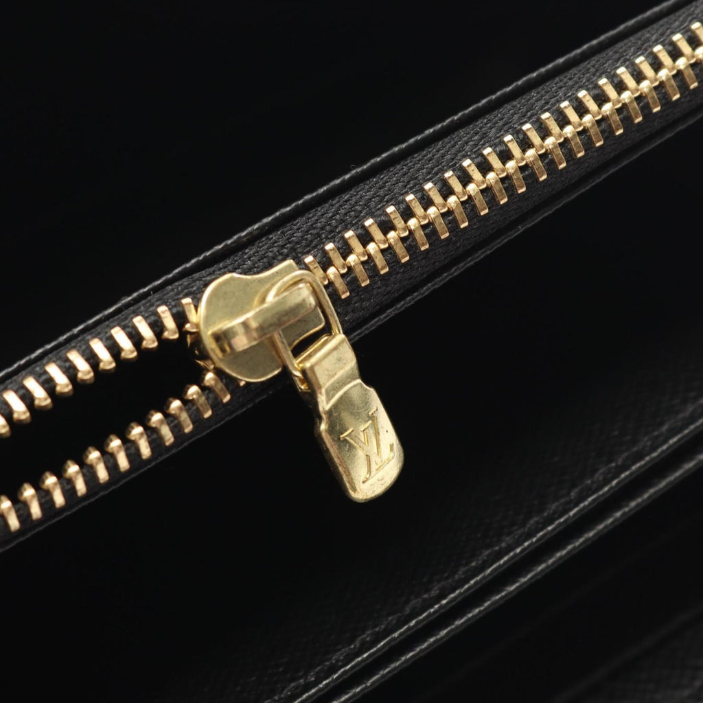 Louis Vuitton Brown Coated Canvas Long Wallet