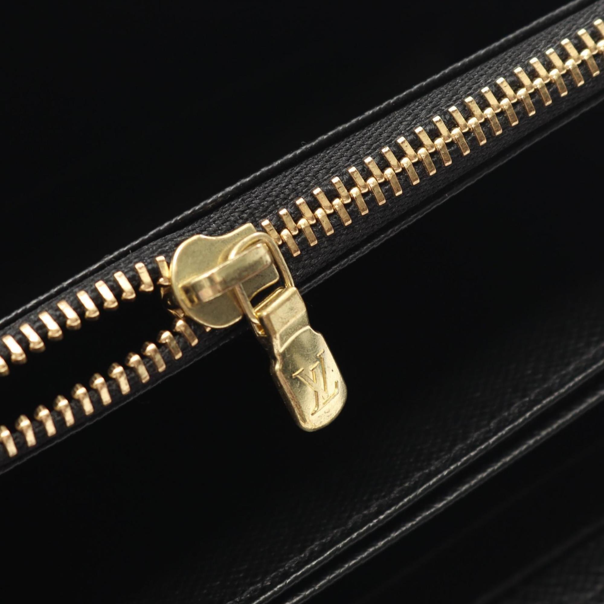 Louis Vuitton Brown Coated Canvas Long Wallet