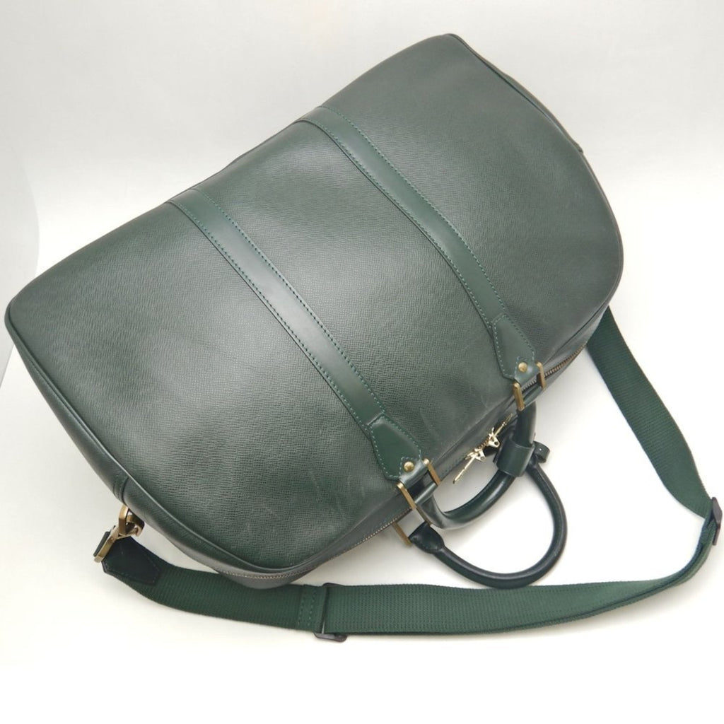 Louis Vuitton Episea Taiga Leather Boston Bag