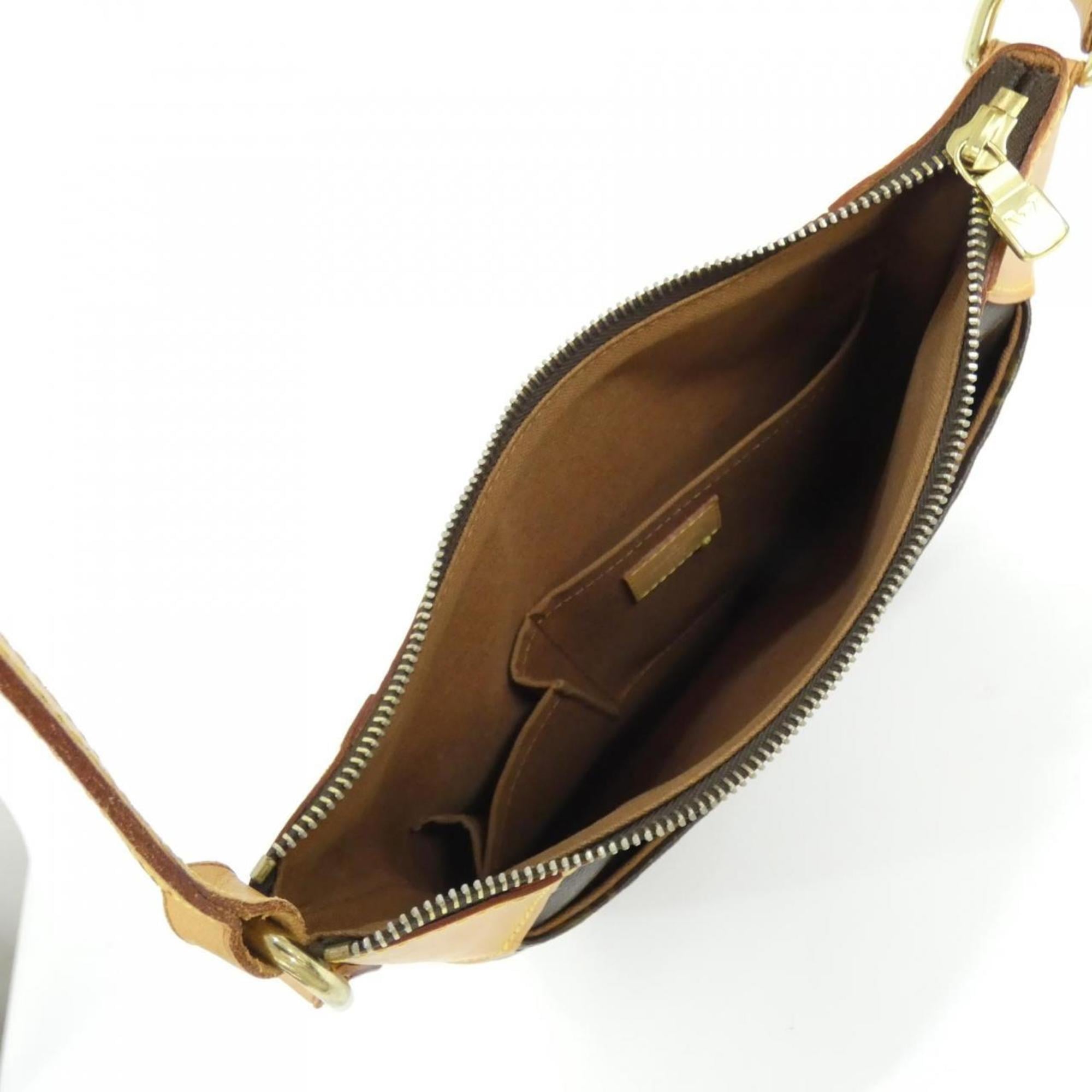 Louis Vuitton Marron Coated Canvas Shoulder Bag