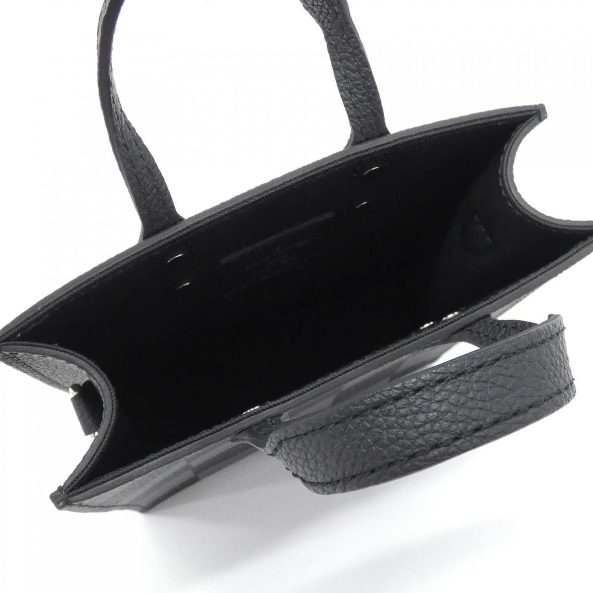 Louis Vuitton Black Leather Shoulder Bag