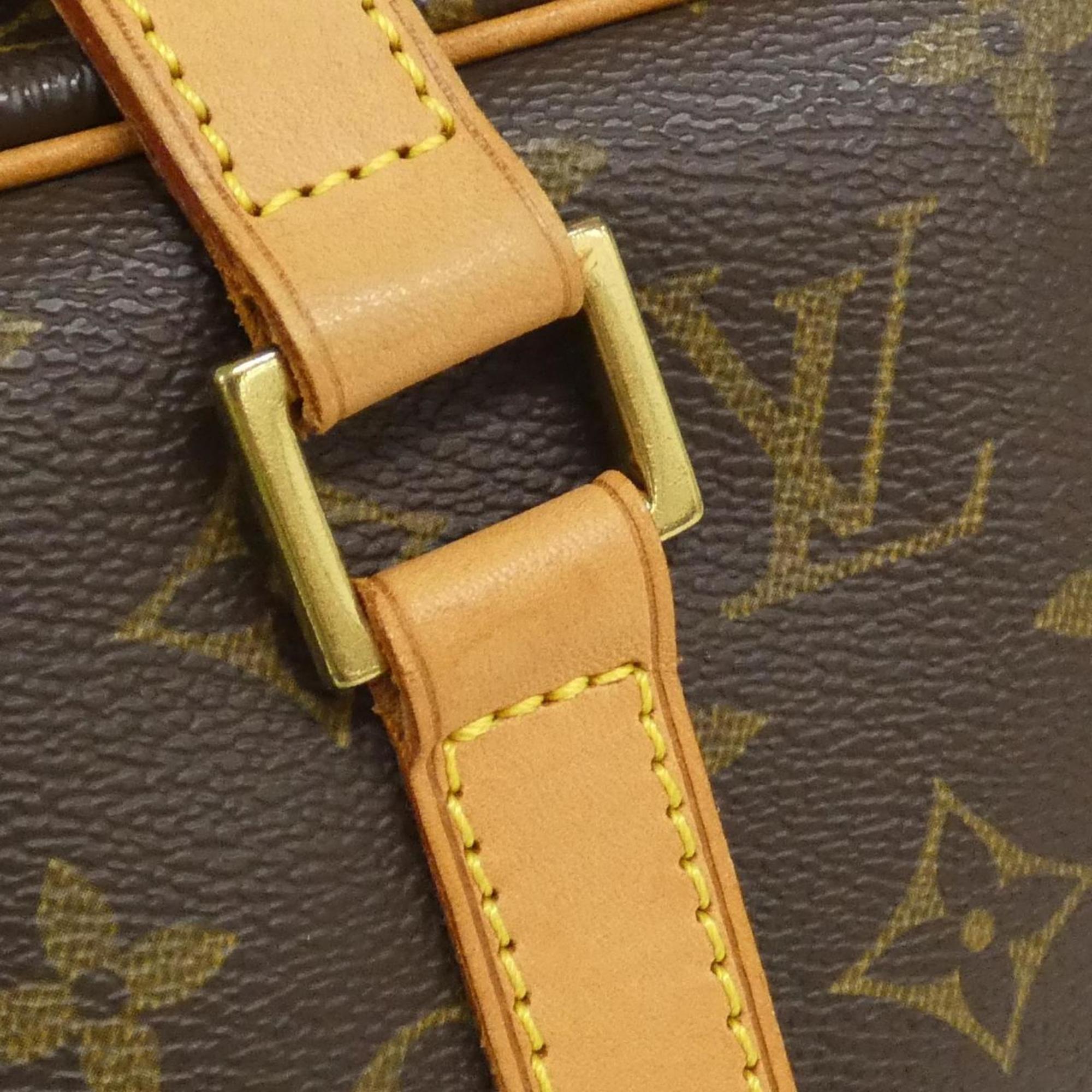 Louis Vuitton Marron Coated Canvas Shoulder Bag