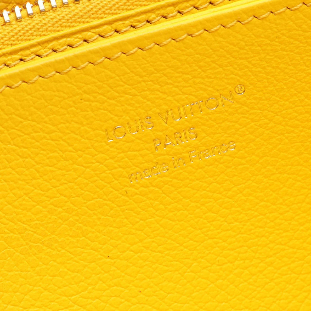 Louis Vuitton Monogram Empreinte Yellow Monogram Empreinte Long Wallet
