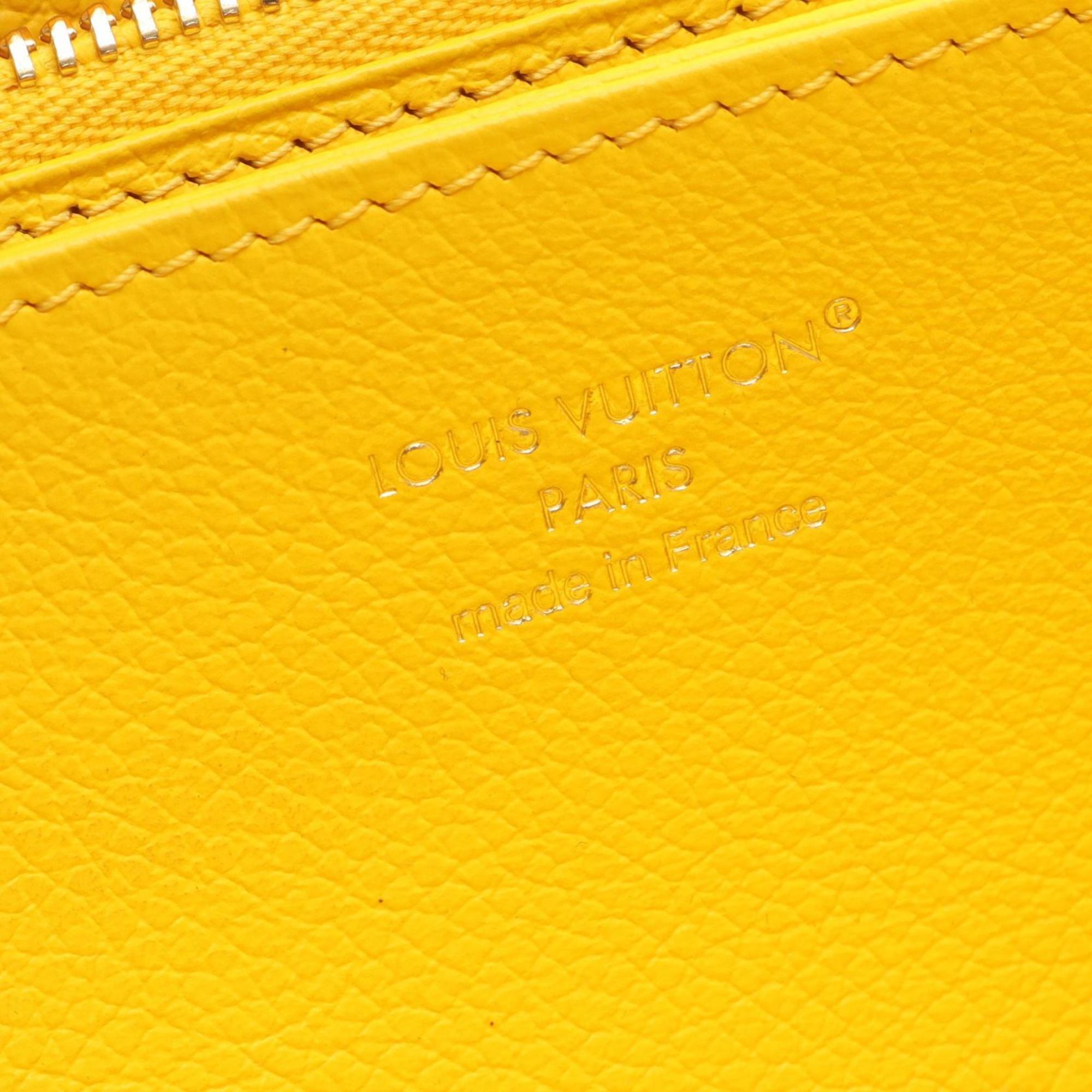 Louis Vuitton Monogram Empreinte Yellow Monogram Empreinte Long Wallet