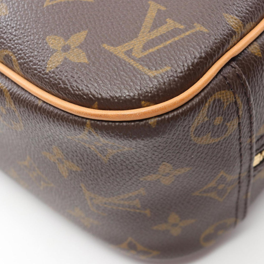 Louis Vuitton Brown Monogram Coated Canvas Handbag