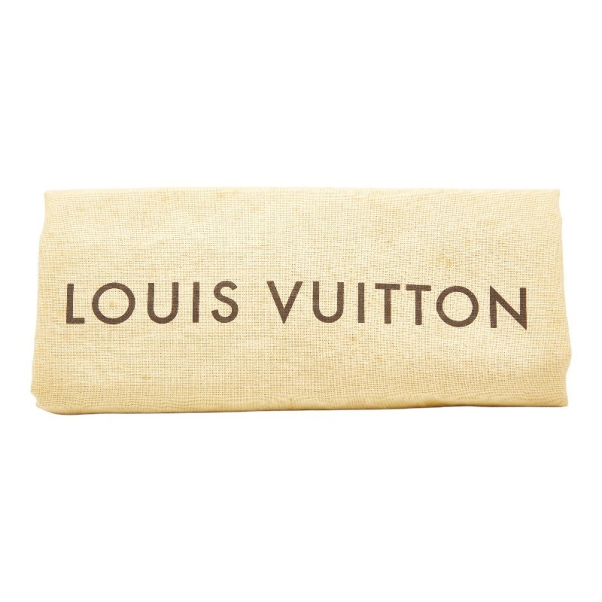 Louis Vuitton Monogram Brown Pvc Leather Handbag