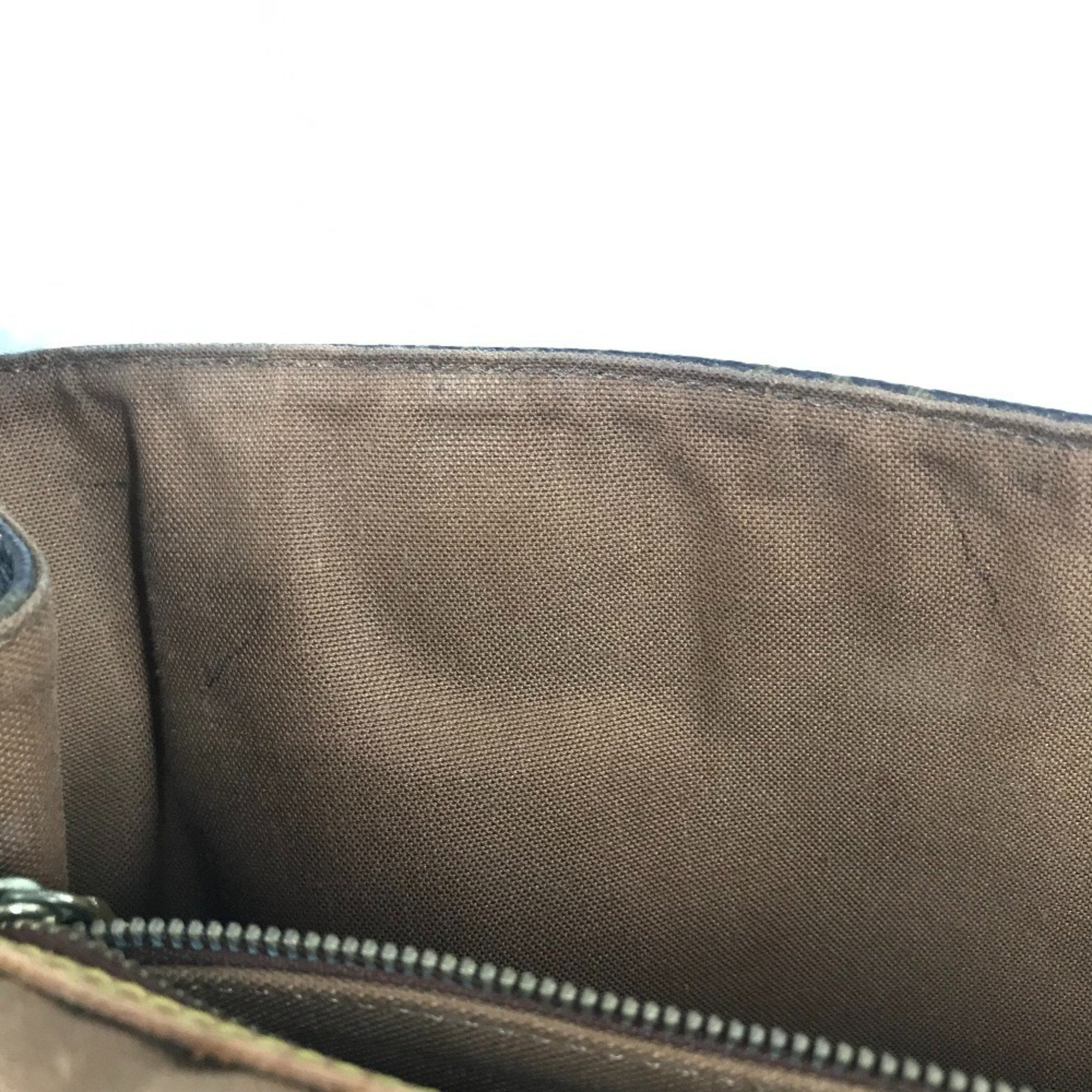 Louis Vuitton Brown Monogram Canvas Handbag Shoulder Bag