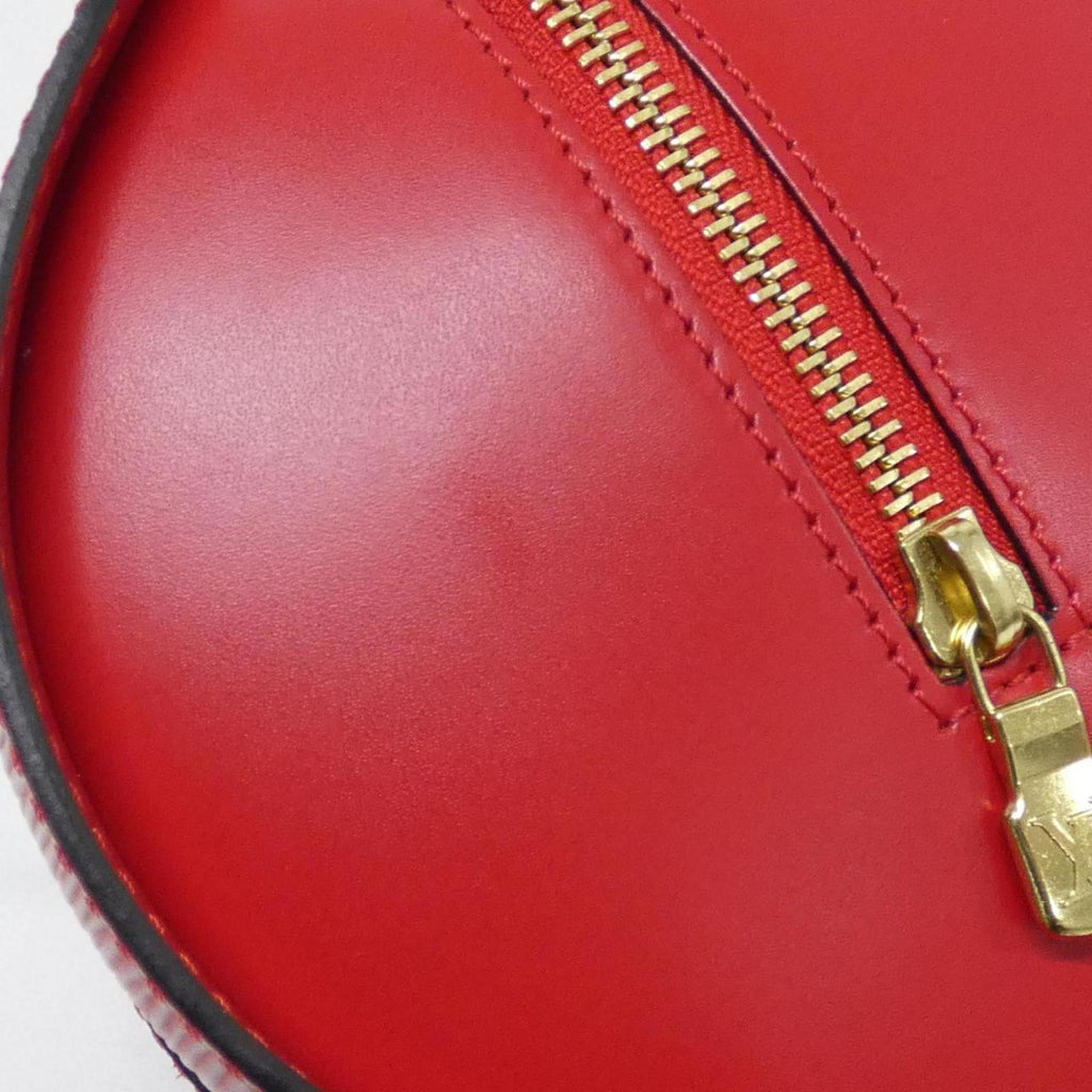 Louis Vuitton Red Color Leather Handbag Pouch