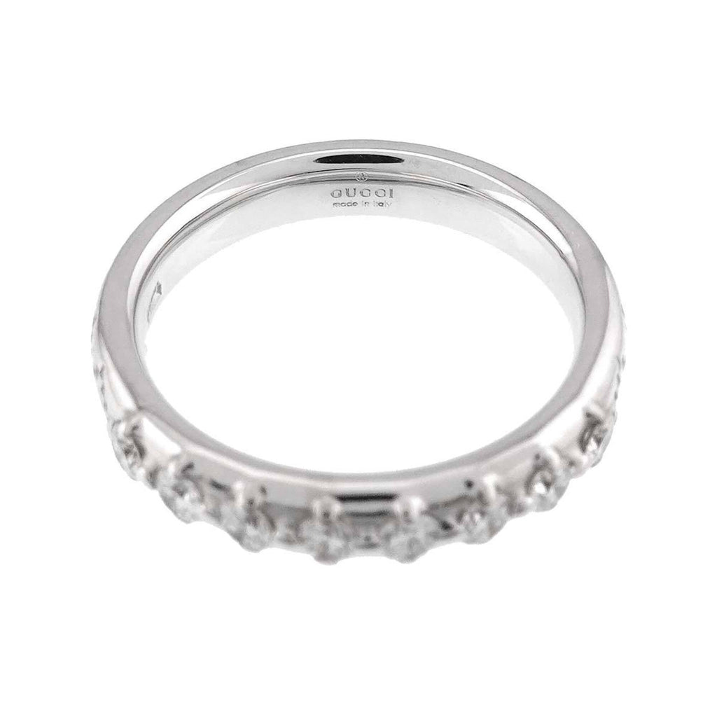 Gucci White Gold (18K) Band Ring (Pre-Owned)
