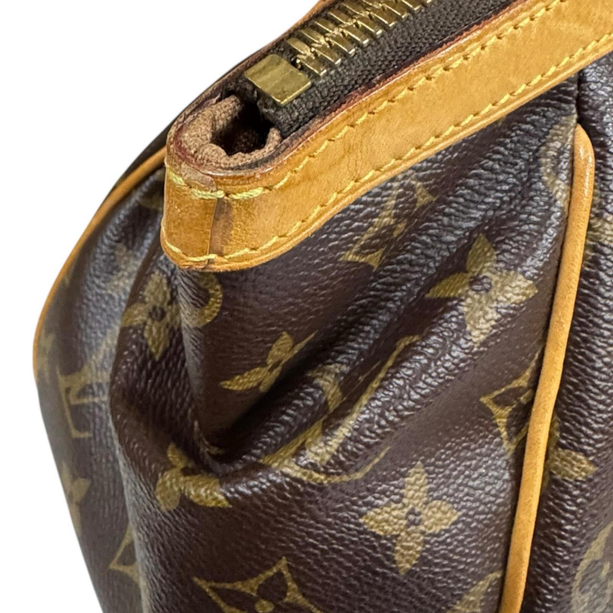 Louis Vuitton Brown Monogram Canvas Handbag