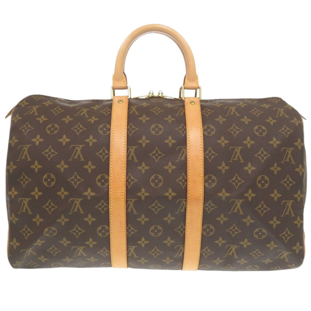 Louis Vuitton Brown Monogram Canvas Boston Bag
