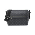 Louis Vuitton Black Coated Canvas Shoulder Bag