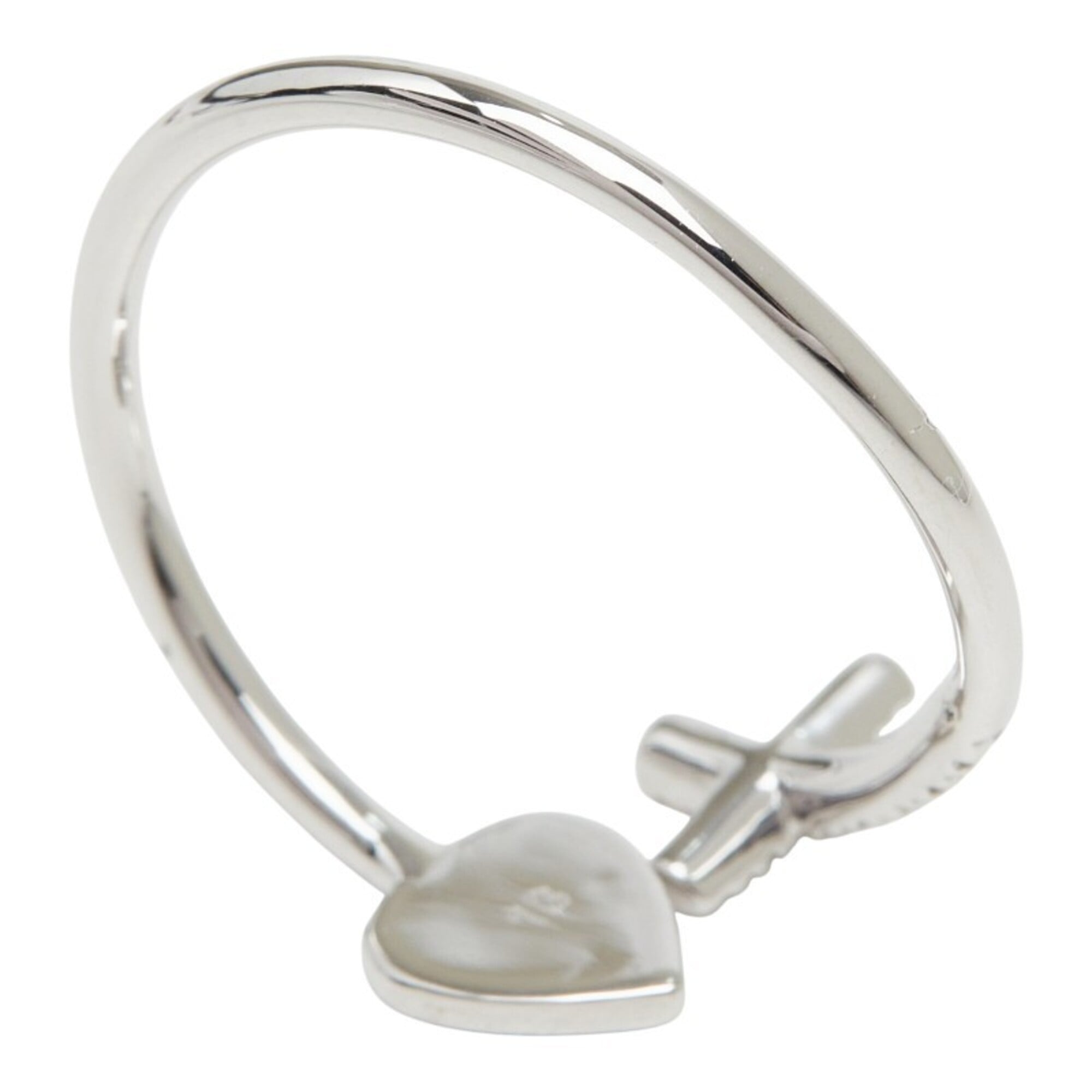 Gucci White Gold (18K) Band Ring (Pre-Owned)