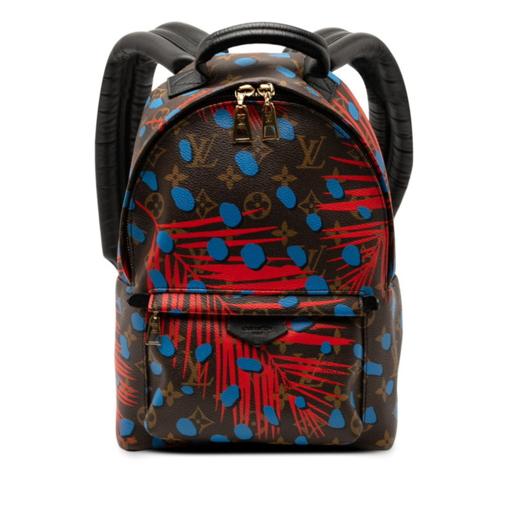 Louis Vuitton Brown Multi-Color Red Color Pvc Leather Backpack