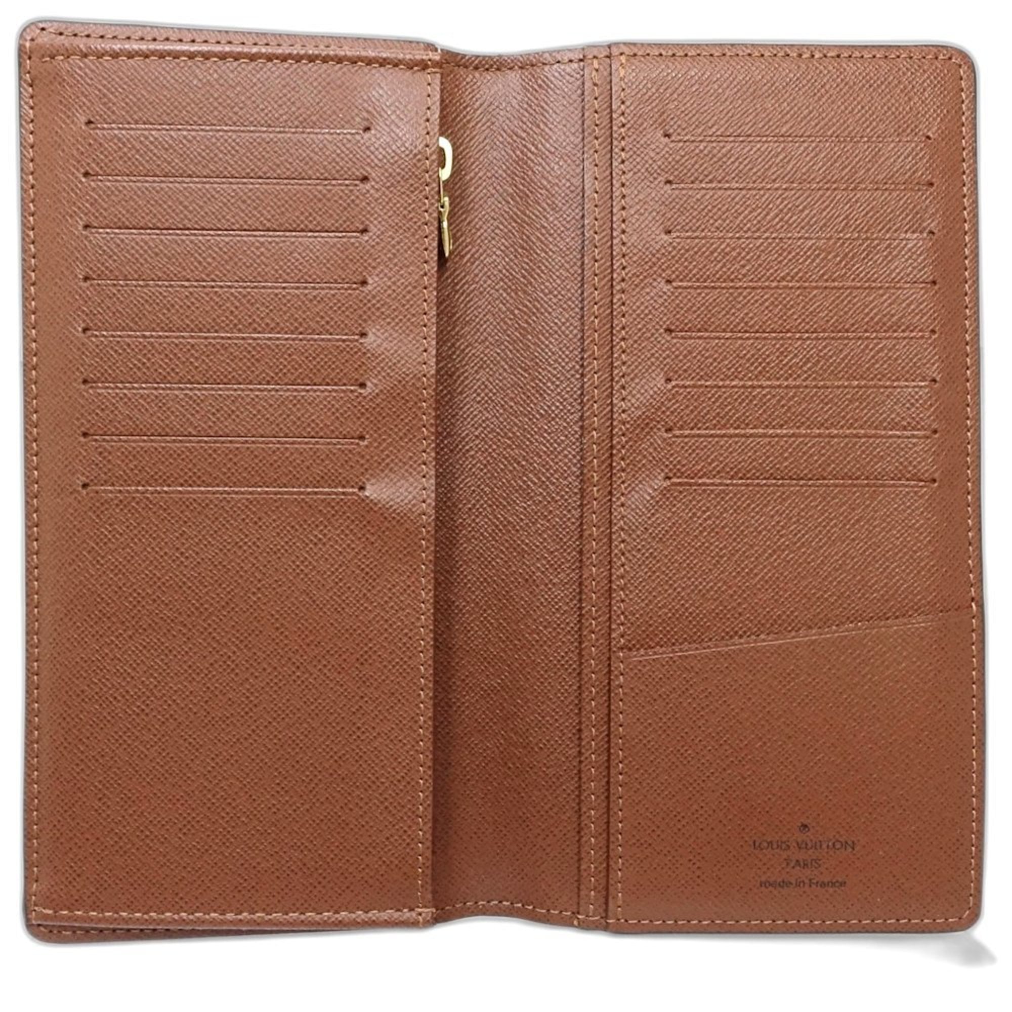Louis Vuitton Brown Monogram Monogram Long Wallet