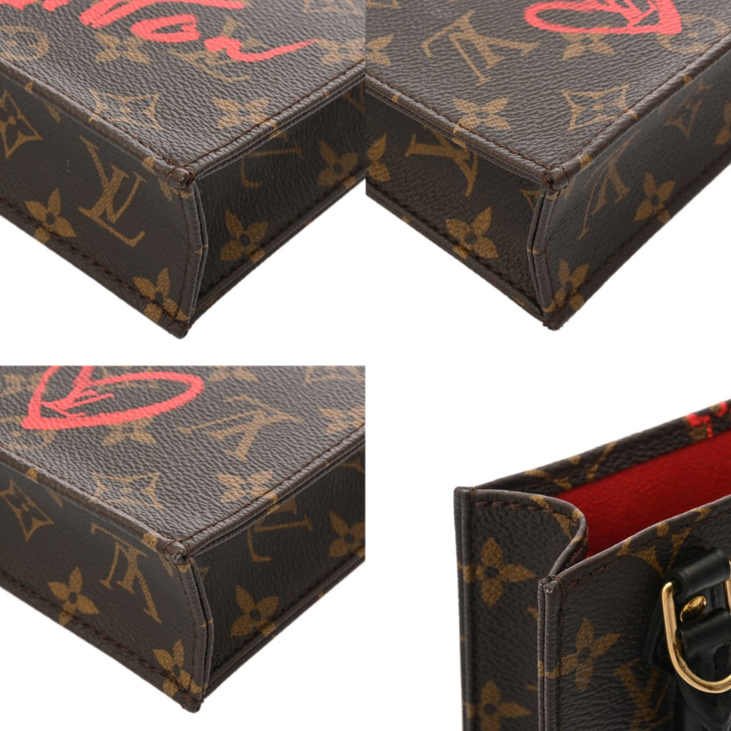 Louis Vuitton Brown Monogram Canvas Handbag